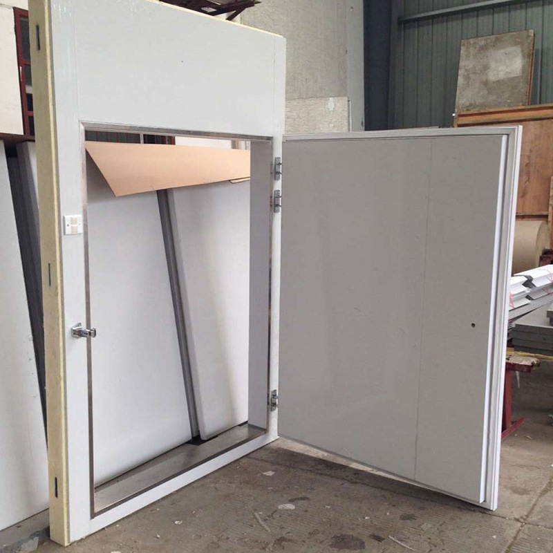 厂家供应冷库门 半埋门 聚氨酯冷库门 鲜花水果面板房冷库门