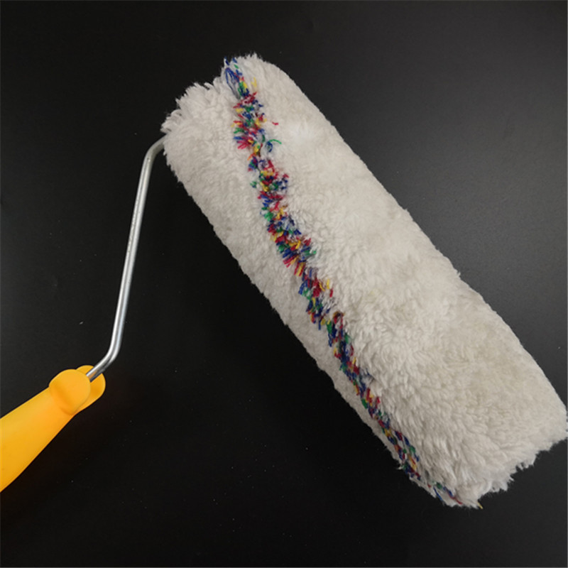 厂家批发9寸长毛滚筒刷 涂料滚子 外墙滚刷 油漆乳胶漆滚刷批发