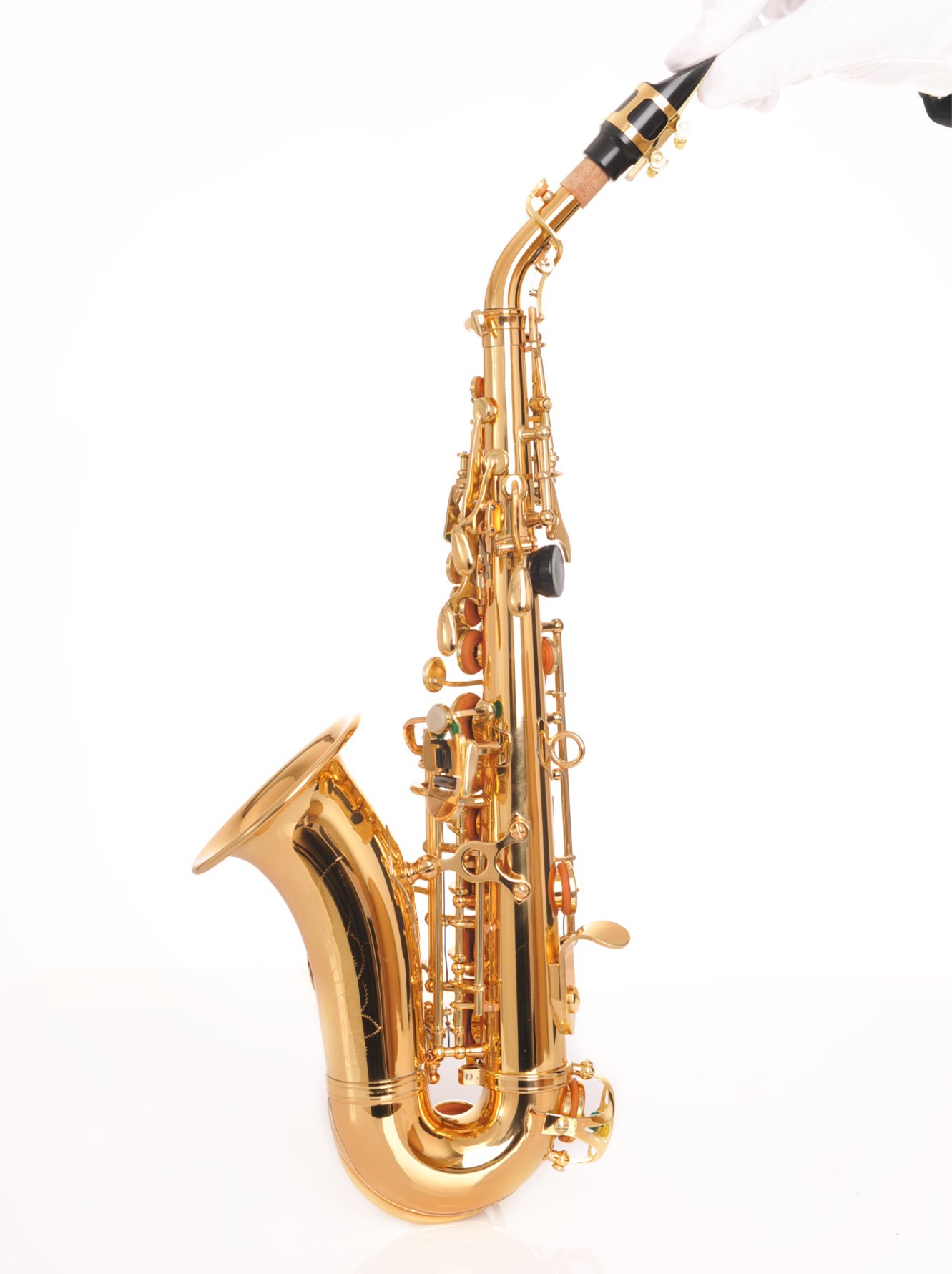 jm 萨克斯风/管 降b调小弯管高音萨克斯乐器 儿童 女士萨克斯