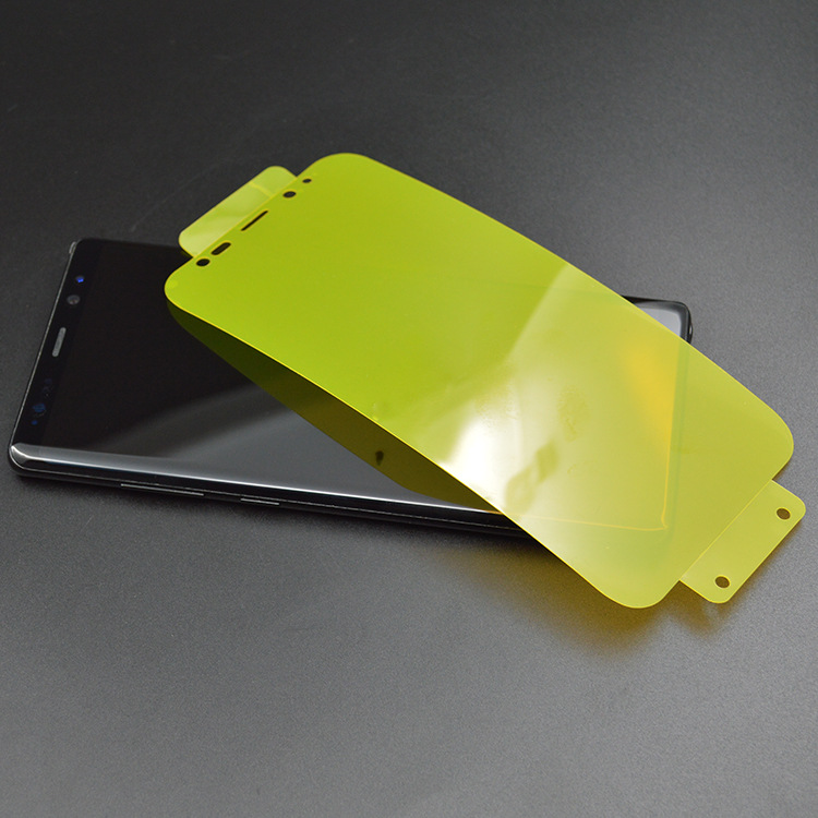 量大从优隐形膜工厂定制水凝膜tpu顺滑手机膜大包边全屏手机膜