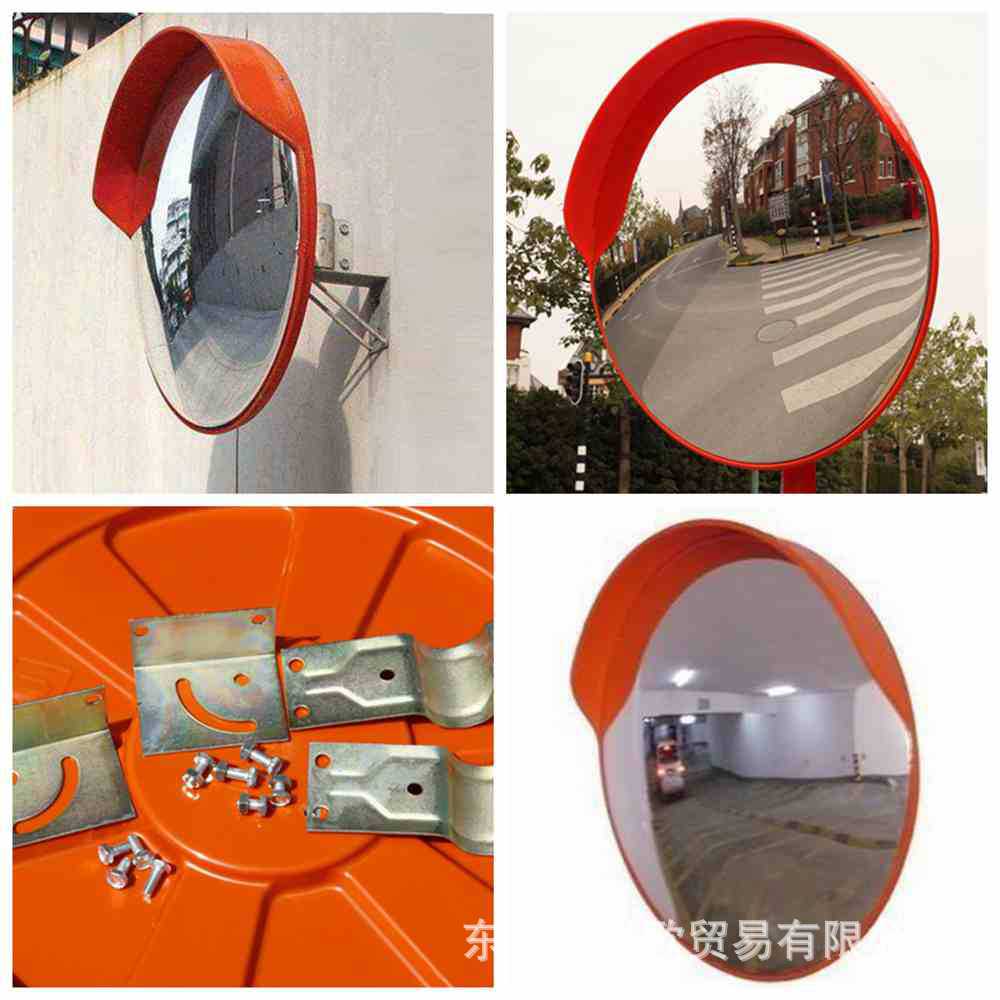 交通广角凸面反光镜100cm道路广角镜镜转角弯镜凹凸镜防盗镜-阿里巴巴