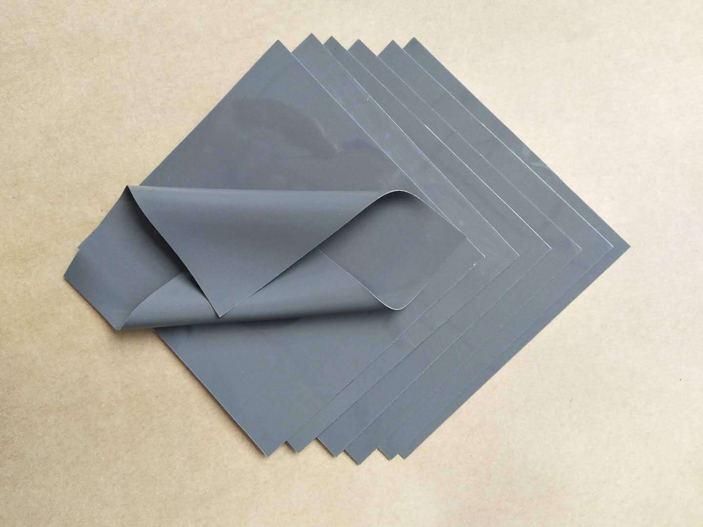 1w导热硅胶片硅胶片散热片导热绝缘片硅胶垫片导热材料厂家