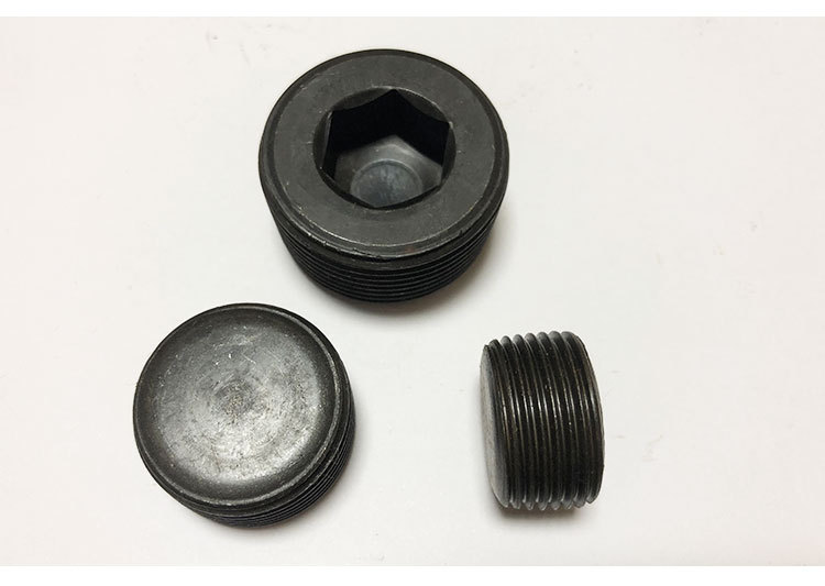 液压过渡接头 高压油管堵头 六角油塞 内六角堵头 油管堵头