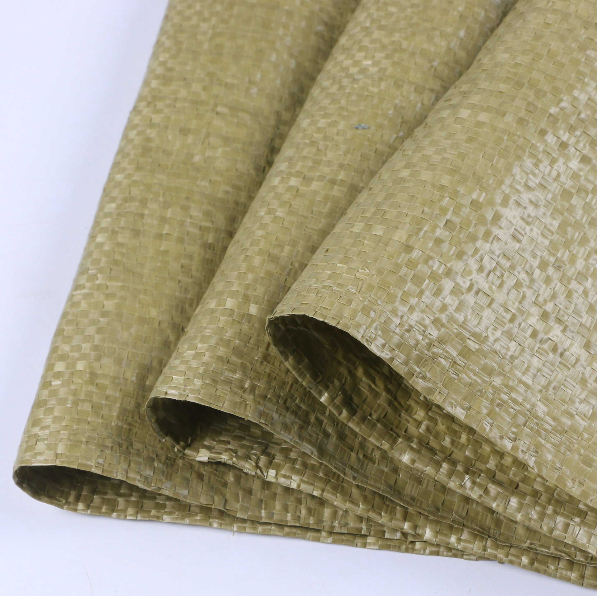 黄色加厚编织袋双层蛇皮袋 防尘快递打包袋 蛇皮袋饲料袋