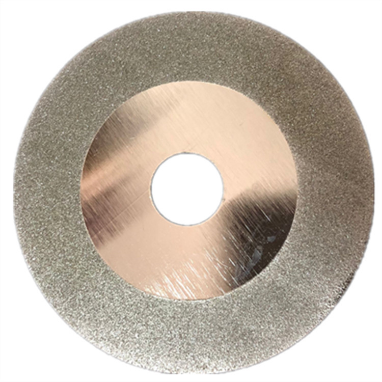 金刚石电镀切割片100120孔电镀金刚石磨片石材切割片玻璃切片