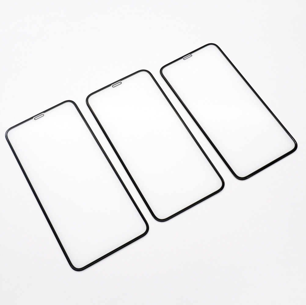 销售谷歌曲面钢化膜pixel 3/3xl玻璃膜3d丝印贴膜 google透明膜