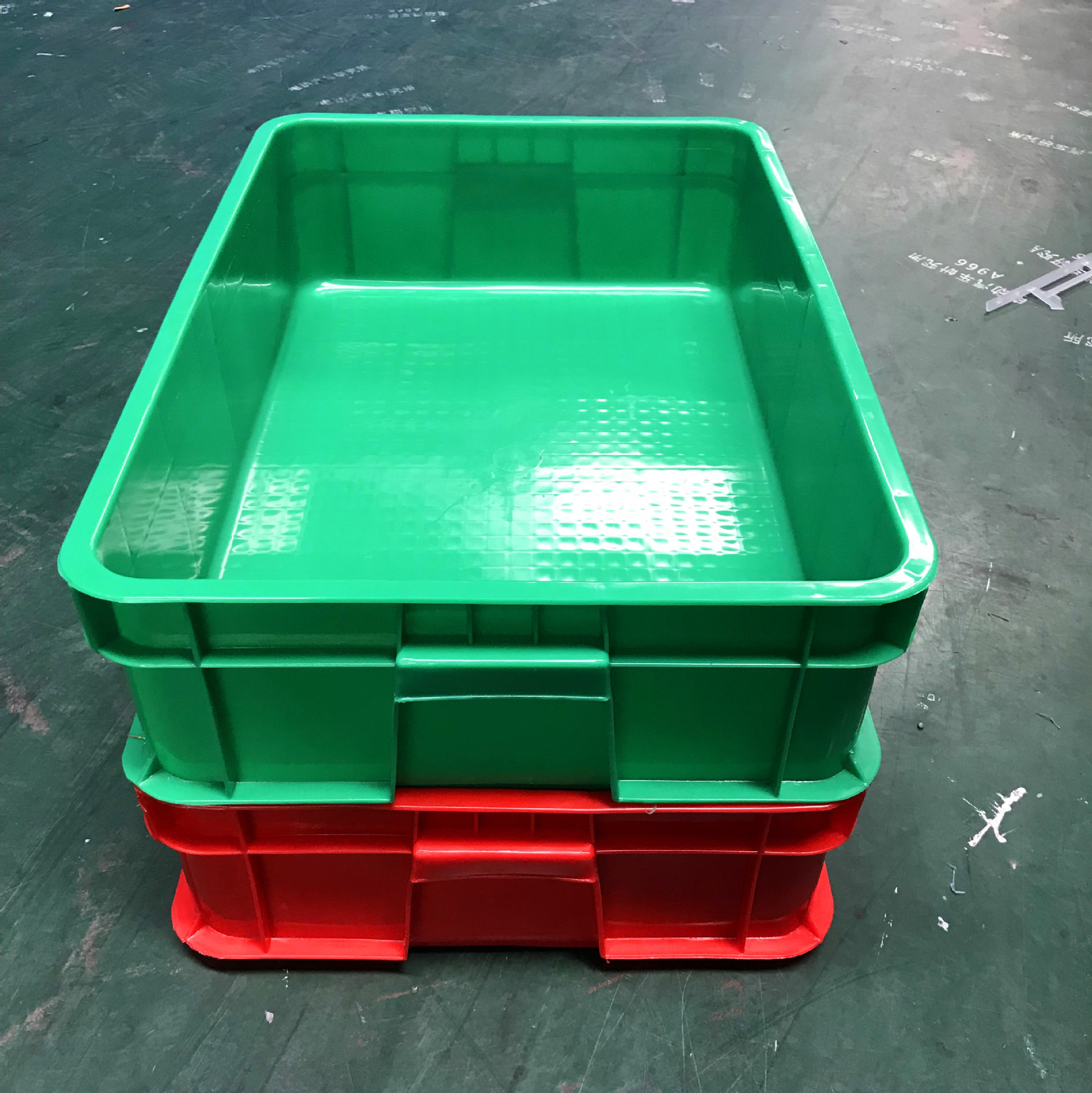 买食品级pp塑料周转箱 白色塑胶大号塑胶箱子找 佛山联生塑料五金