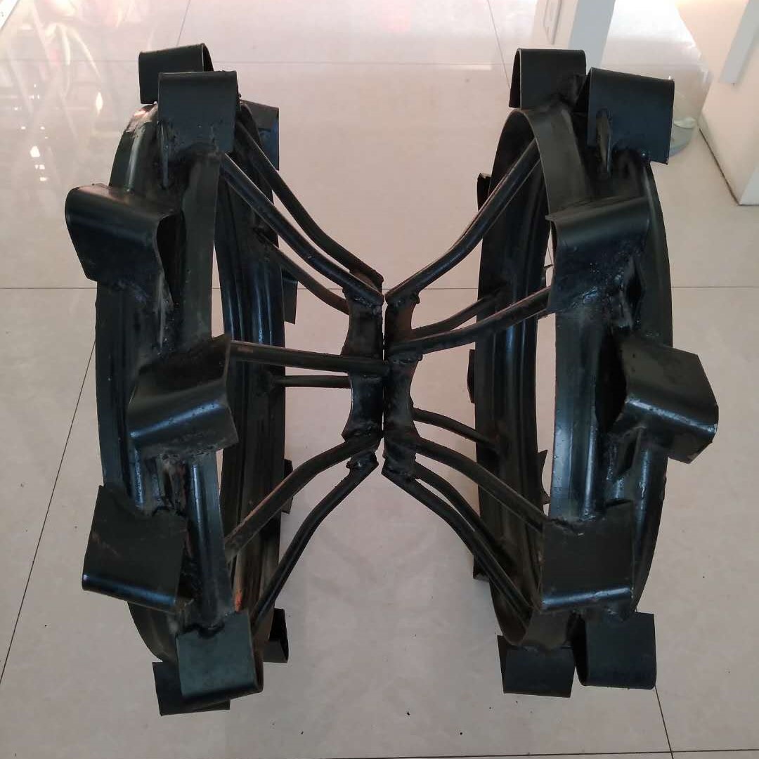 沭河牌  东风型手扶拖拉机工农型加厚防滑轮 水田铁轮 铁轮