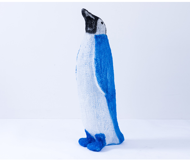 led户外动物造型灯-灯光节园林景观灯系列产品仿真企鹅造型灯防水