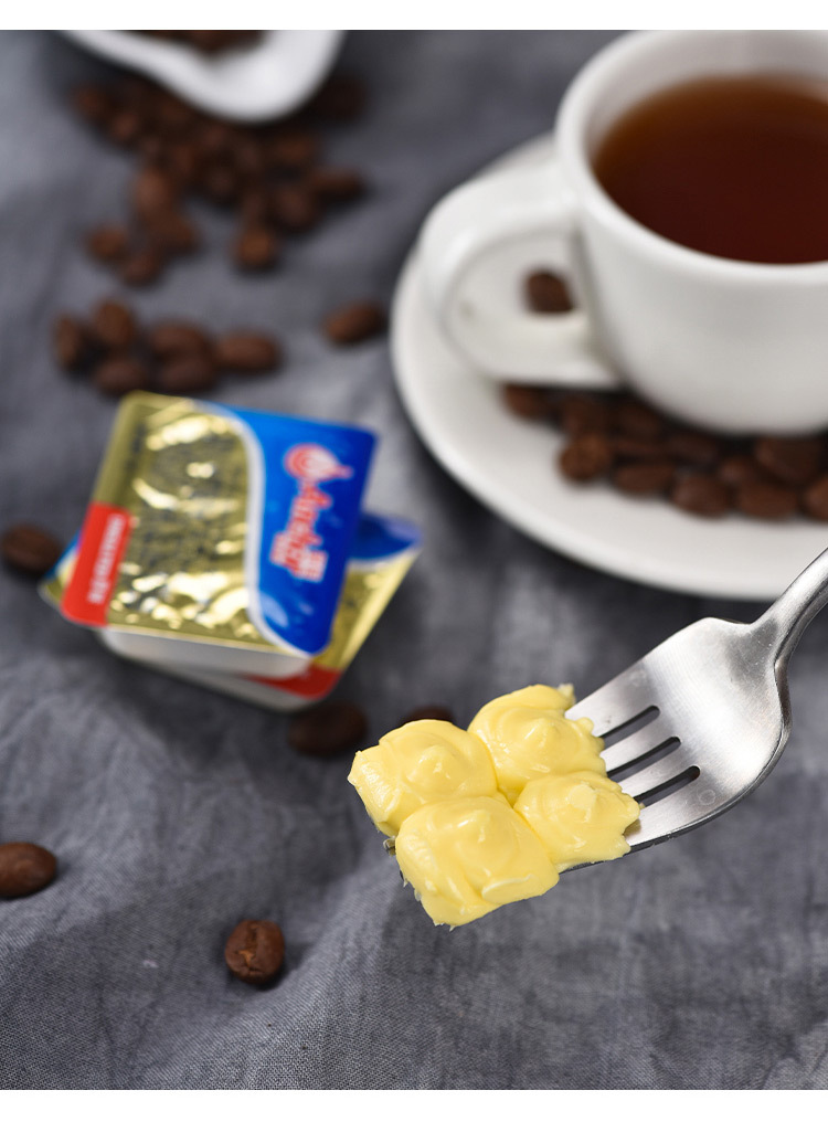 新西兰进口淡味咸味黄油粒7g10g装家用动物黄油牛油奶油288粒/箱