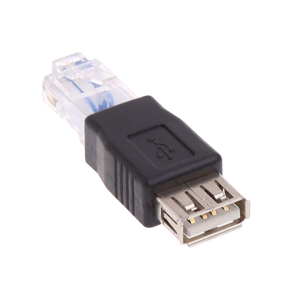 usb a母转网线rj45公转换头rj45 to usb af adapter