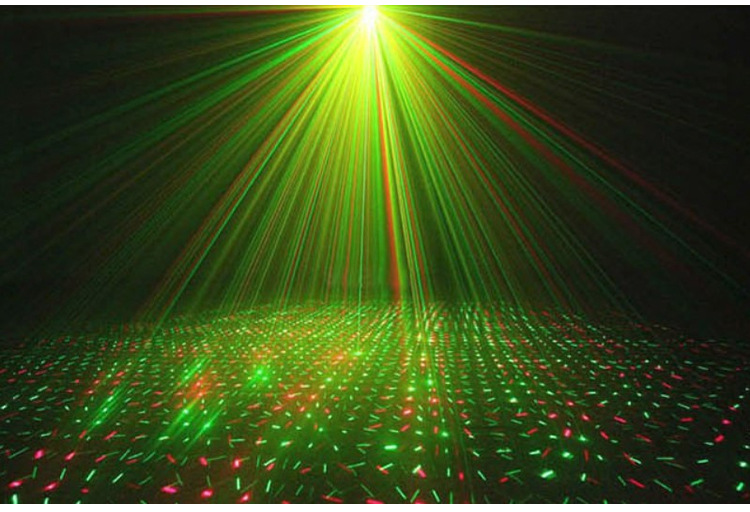 厂家促销声控迷你激光舞台灯酒吧ktv满天星气氛镭射灯红绿光炫酷