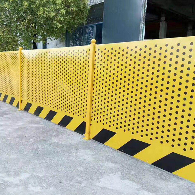 厂家定制基坑防护栏建筑施工防护围挡加厚施工锌钢临边临时防护栏