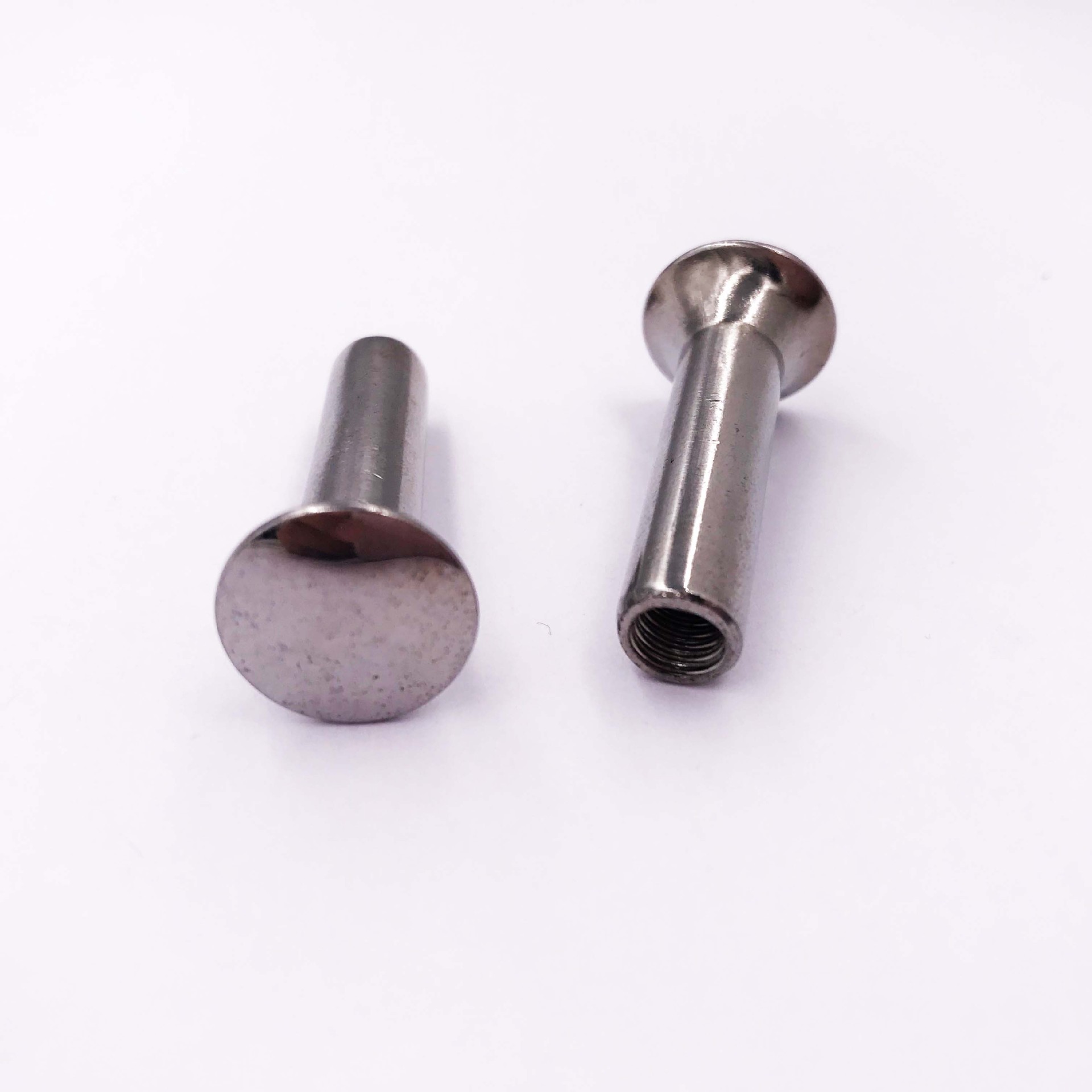 厂家供应高品质光面单面铆钉不锈钢铆钉半圆空心光面铆钉铆接螺丝