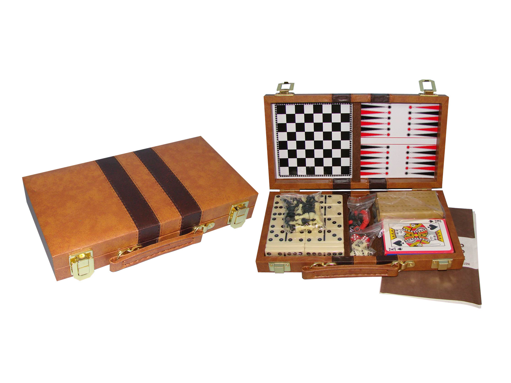定做高档皮质国际象棋pu皮 厂家定制西洋棋双陆棋盒象棋套装批发
