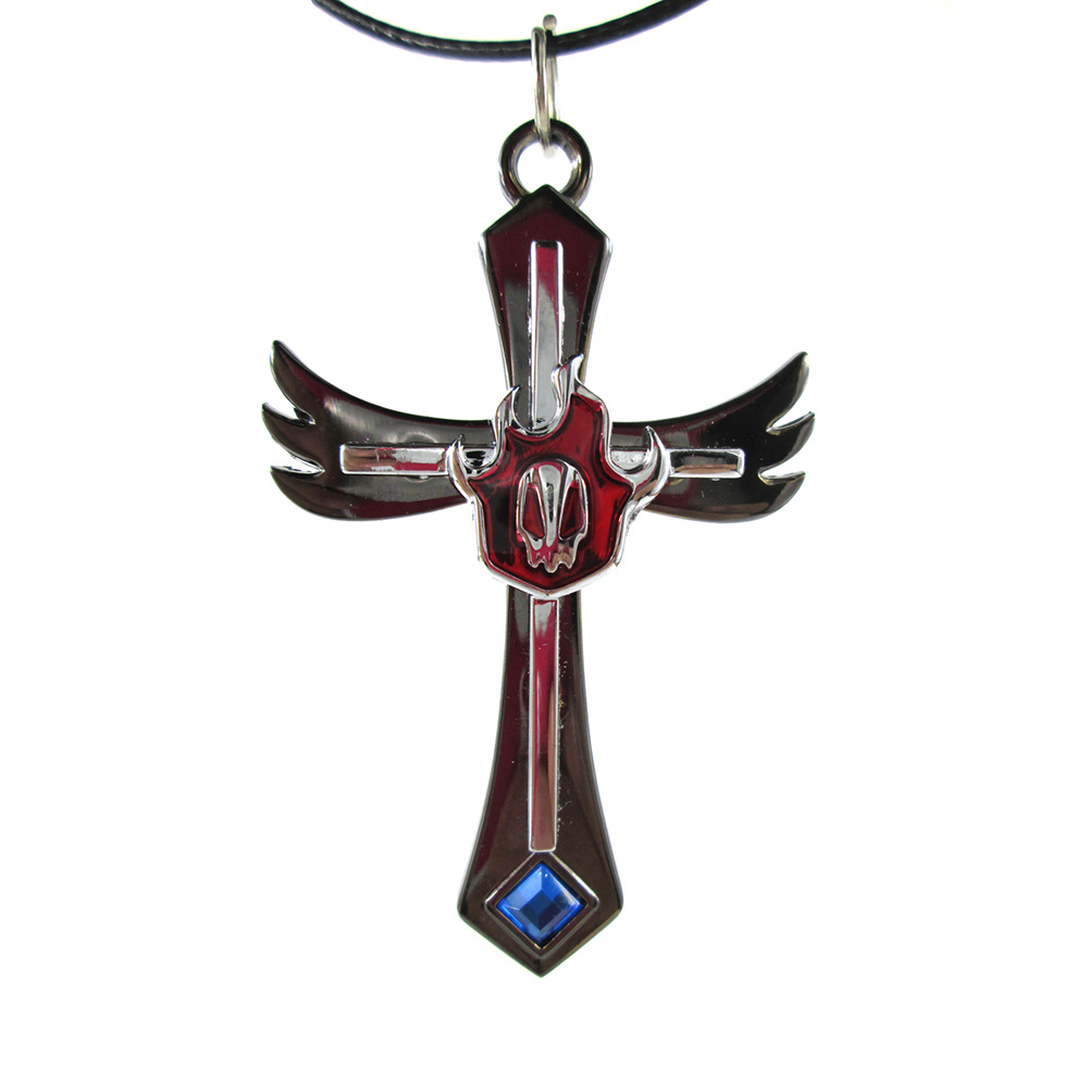 【跨境】死神 虚火 破面 动漫周边 十字架 项圈 项链 配饰 装饰品