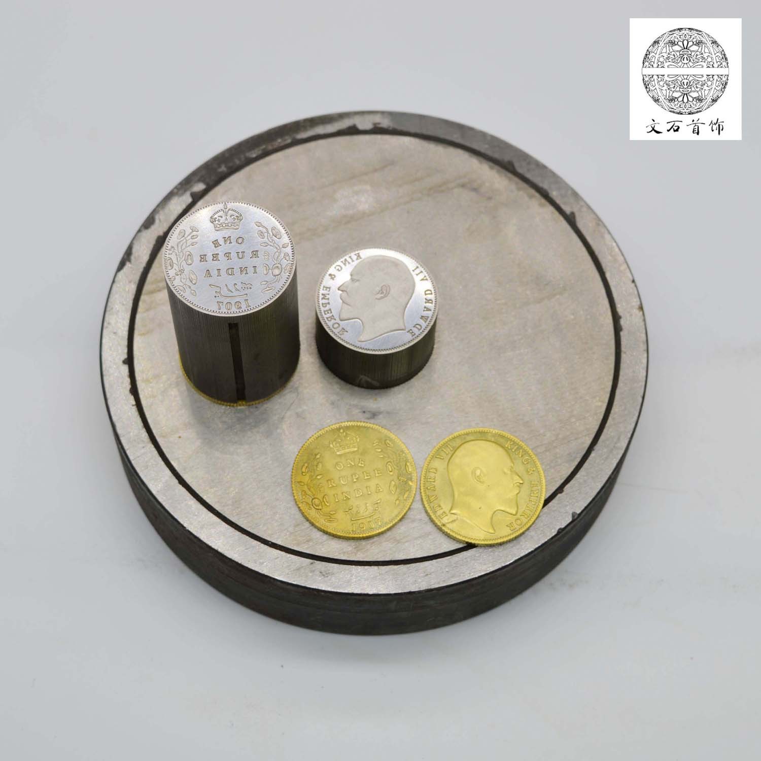 工厂承接金币模具纪念币模具油压模具冲压模具来图来样加工定制