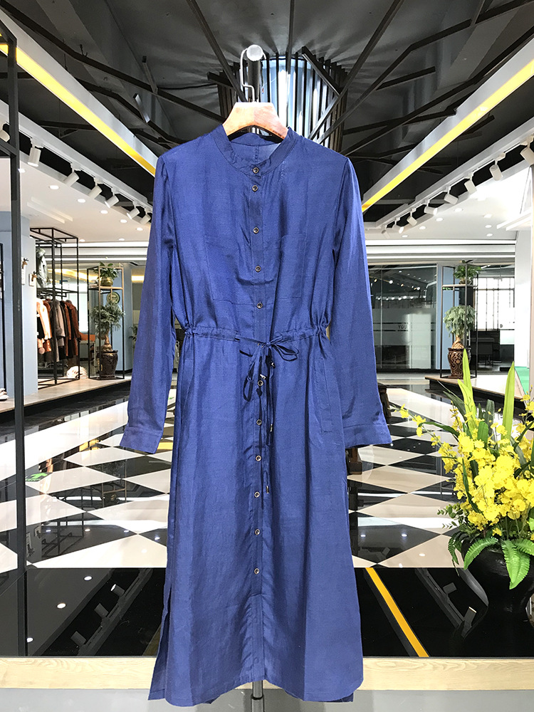 芝仪2018秋装欧美风衣外套优惑品牌折扣女装库存尾货批发走份