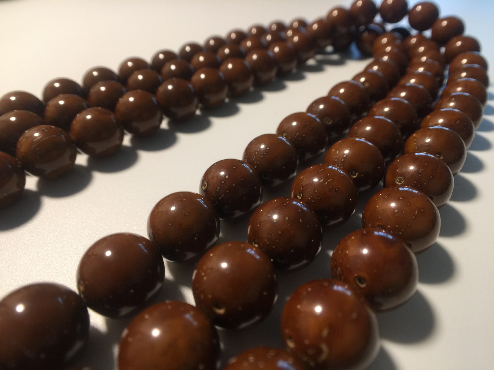 紫金鼠招财鼠菩提子11mm正圆光珠高抛108颗佛珠手持手串念珠