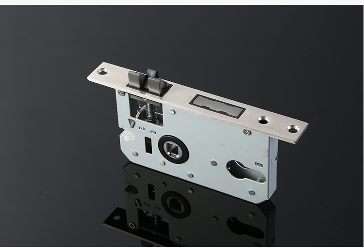 厂家批发格室内卧室门锁体 58*45静音木门锁体定制 五金锁体配件