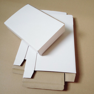 厂家生产瓦楞小白盒 瓦楞纸彩盒白色包装盒定做通用白色纸盒