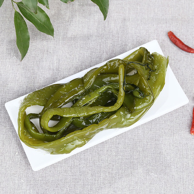 大连盐渍裙带菜 新鲜裙带菜厚半干货 海带头海藻海鲜海产品特产