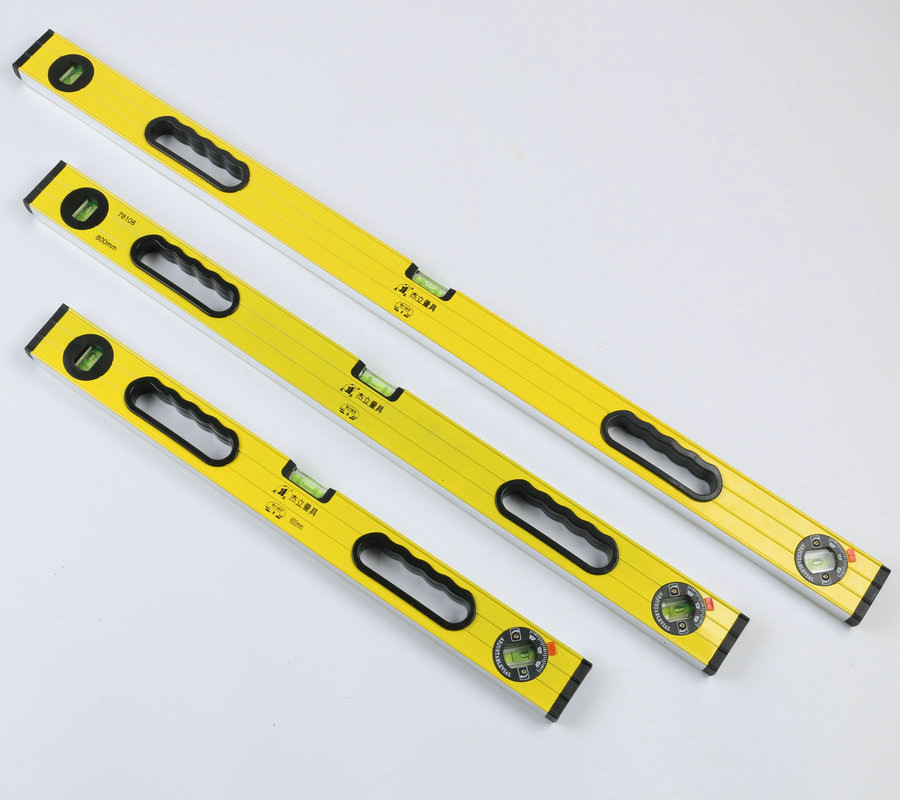 防摔高精度水平尺强磁铝合金水平尺装修工具水泡平衡尺