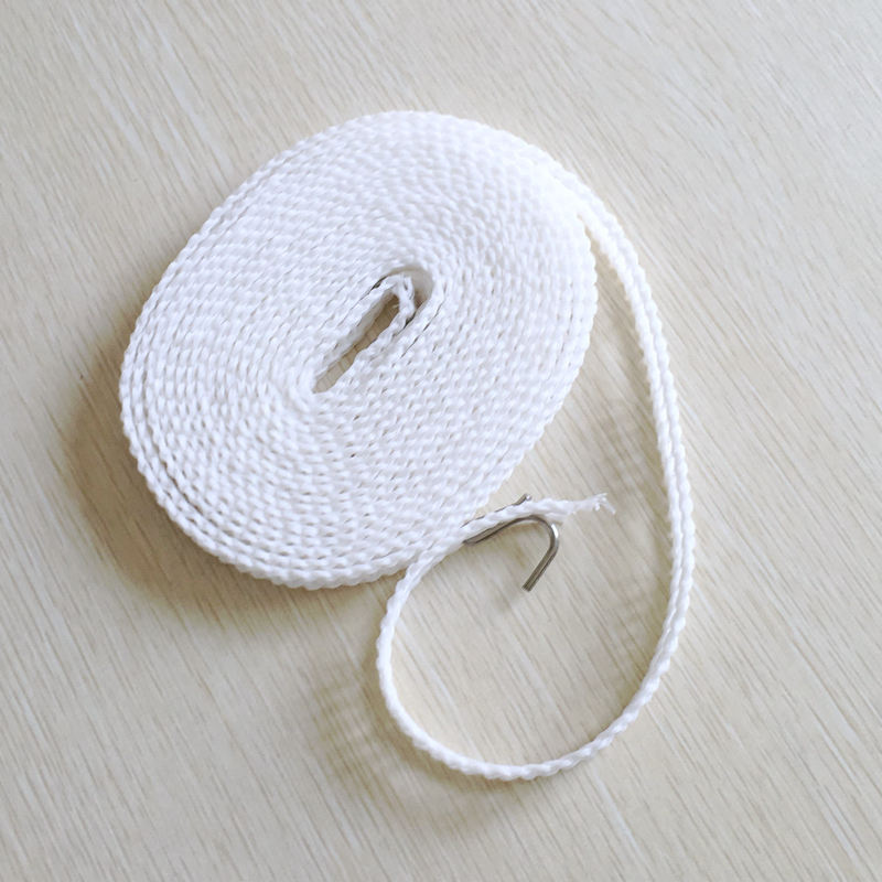 防风晾衣绳双头不锈钢挂钩晾晒绳挂衣绳子晾被绳 a499