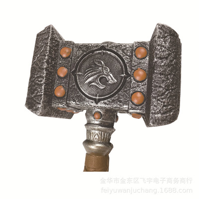 复仇者联盟3雷神之斧锤 1比1雷神托尔新武器锤子影视道具 pu玩具