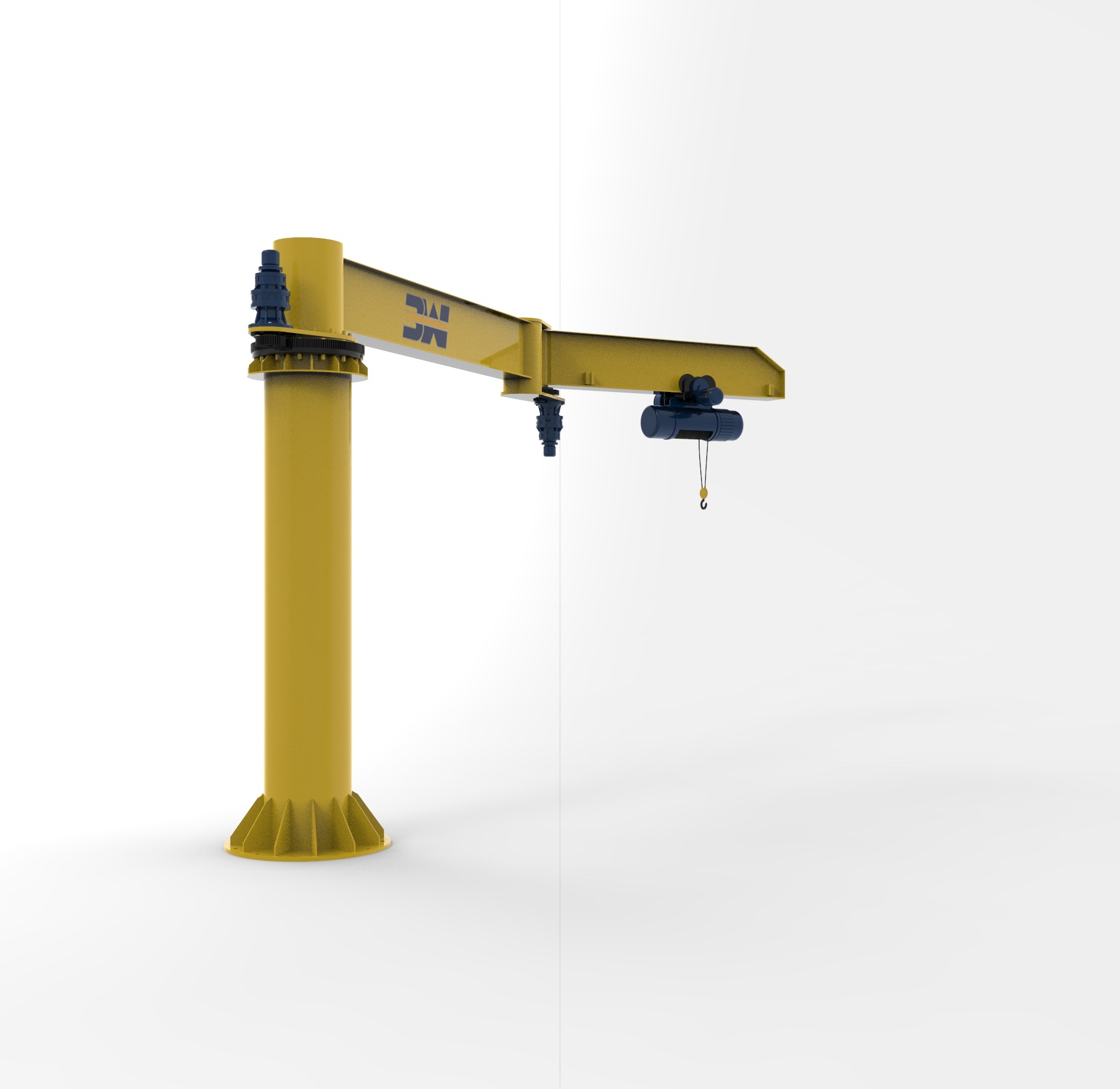 江苏制造 立柱式旋臂起重机 bzd型旋臂吊 360度无限制回转 可定制