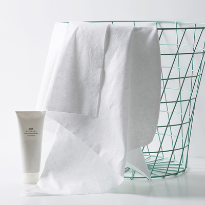 一次性浴巾旅游户外用品强吸水快擦头发干大毛巾无纺布旅行便携