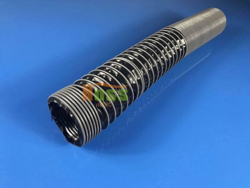 pvc塑料弹簧管 pu缠绕钢丝弹簧软管 工业除尘系统专用软管