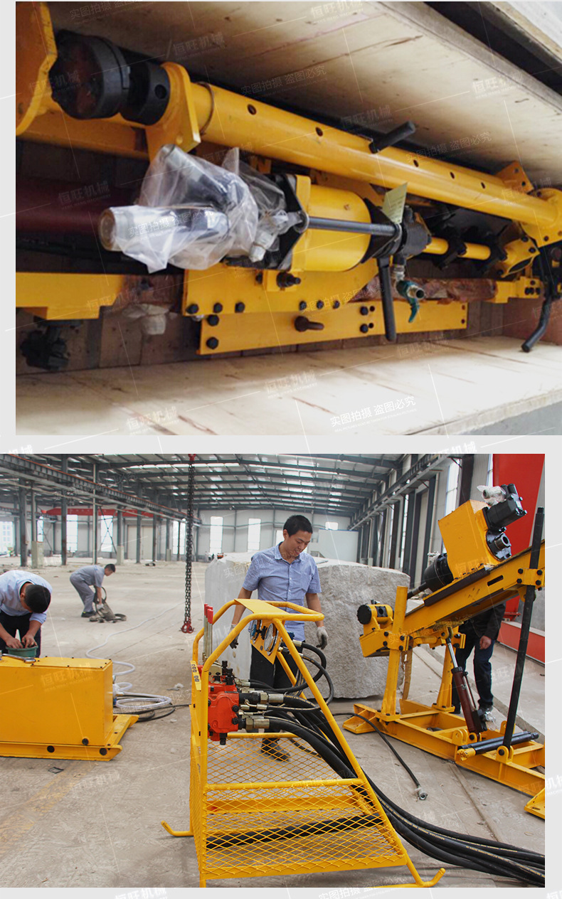 恒旺横向打孔机360度窄巷道用坑道钻钻机厂家750全液压坑道钻机