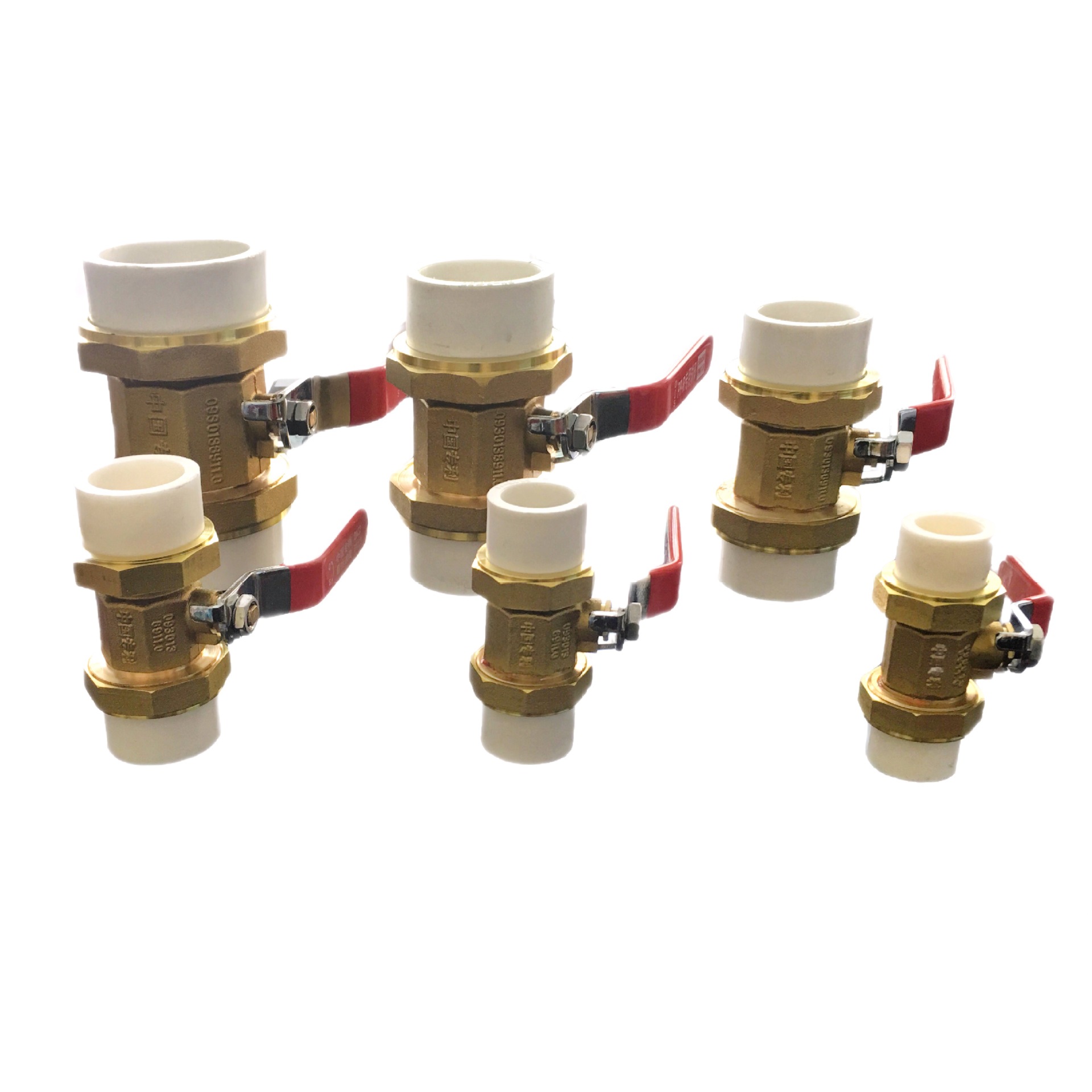 ppr冷热水管件双活结铜球阀家装热熔自来水给水管暖气管ppr铜球阀