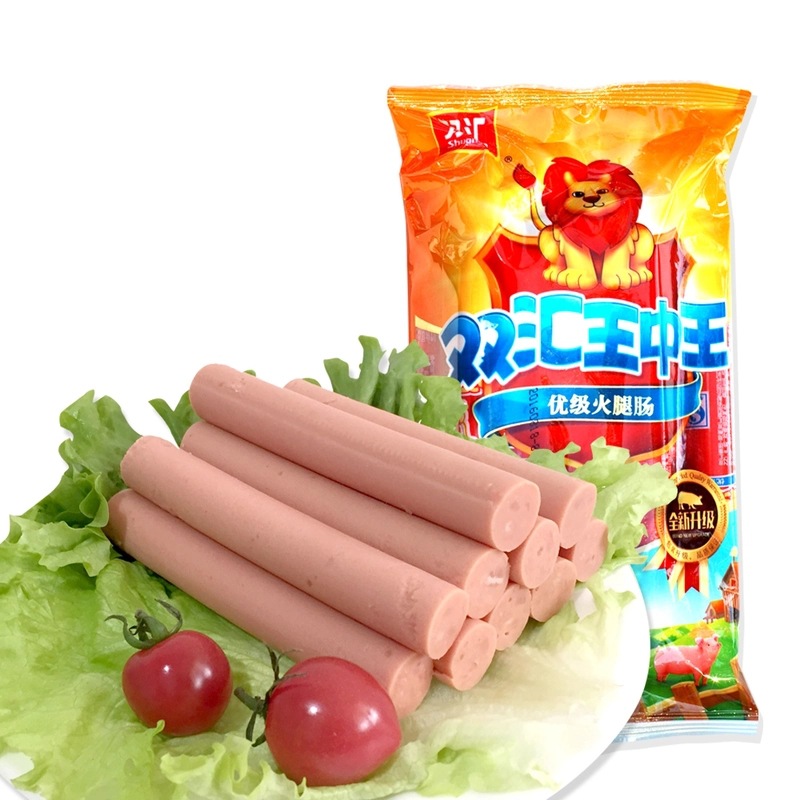 双汇王中王优级火腿肠香肠300g 即食火腿肠 零食儿童火腿肠