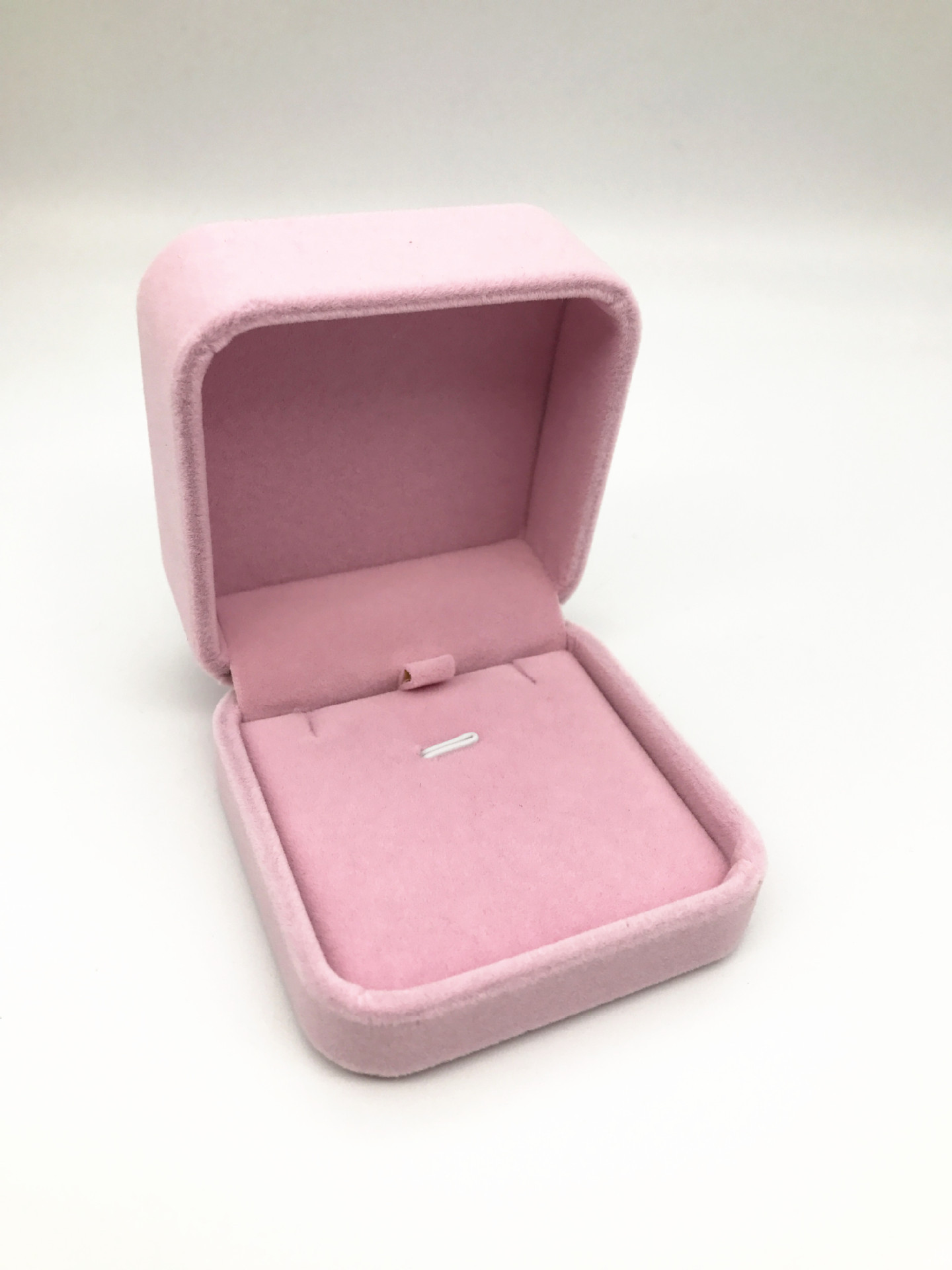 韩版首饰批发 绒布盒 首饰品项链包装盒 吊坠礼盒 高档时尚精品盒