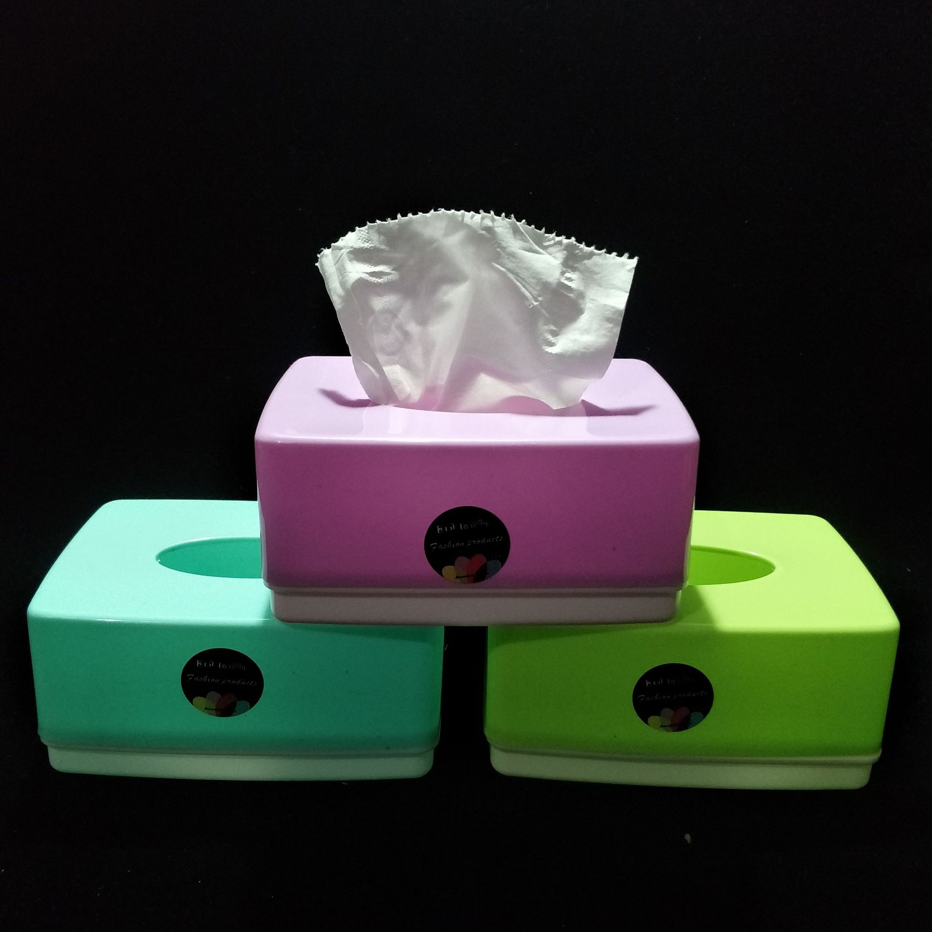 直销环保pc塑料纸巾盒抽纸盒纸抽盒子纸巾抽卷纸器