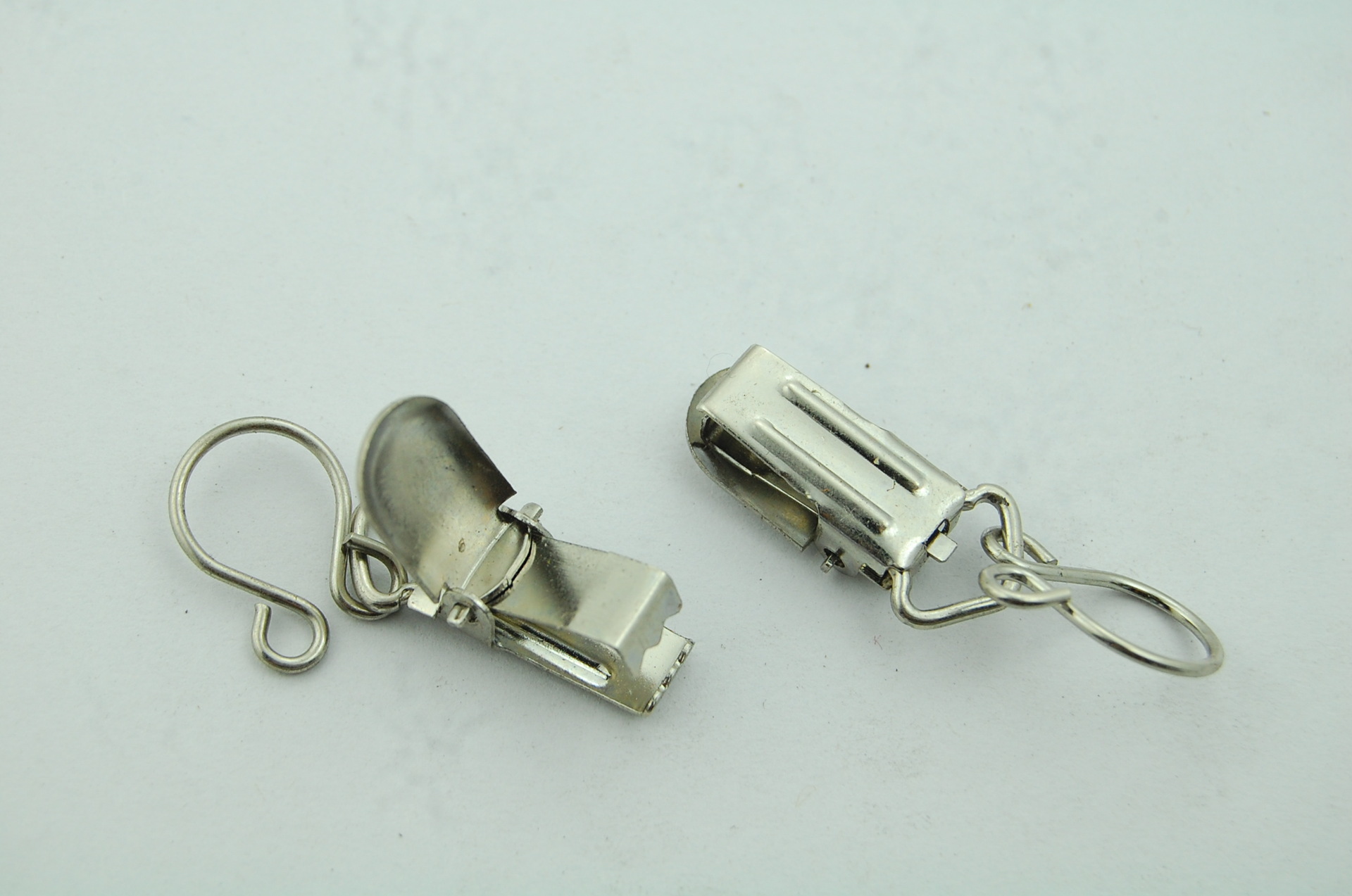 dy-yzk-27不锈钢金属鸭嘴夹 箱包长方鸭嘴扣 镀镍五金背带夹定做