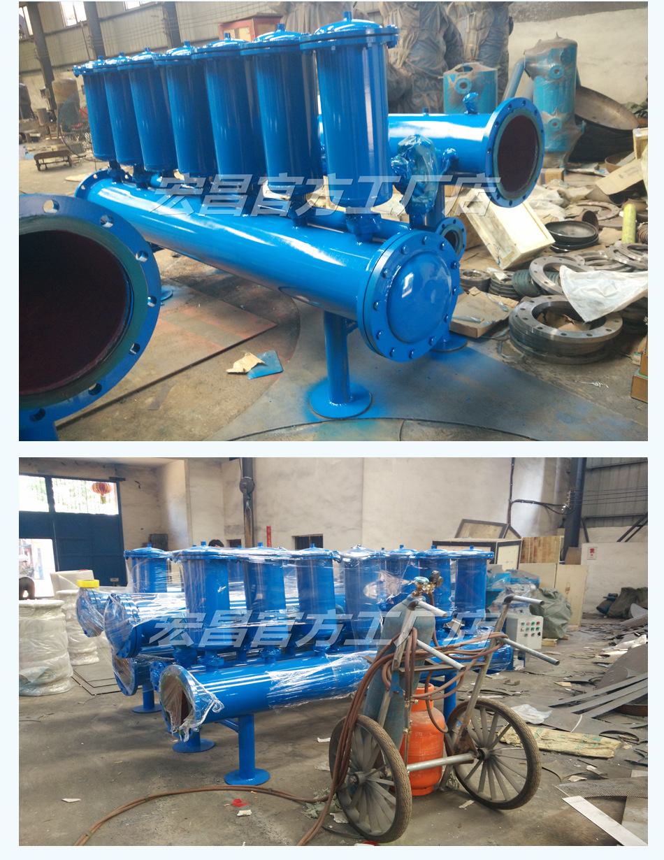 不锈钢盘式过滤器 叠片式过滤器 大流量污水处理器