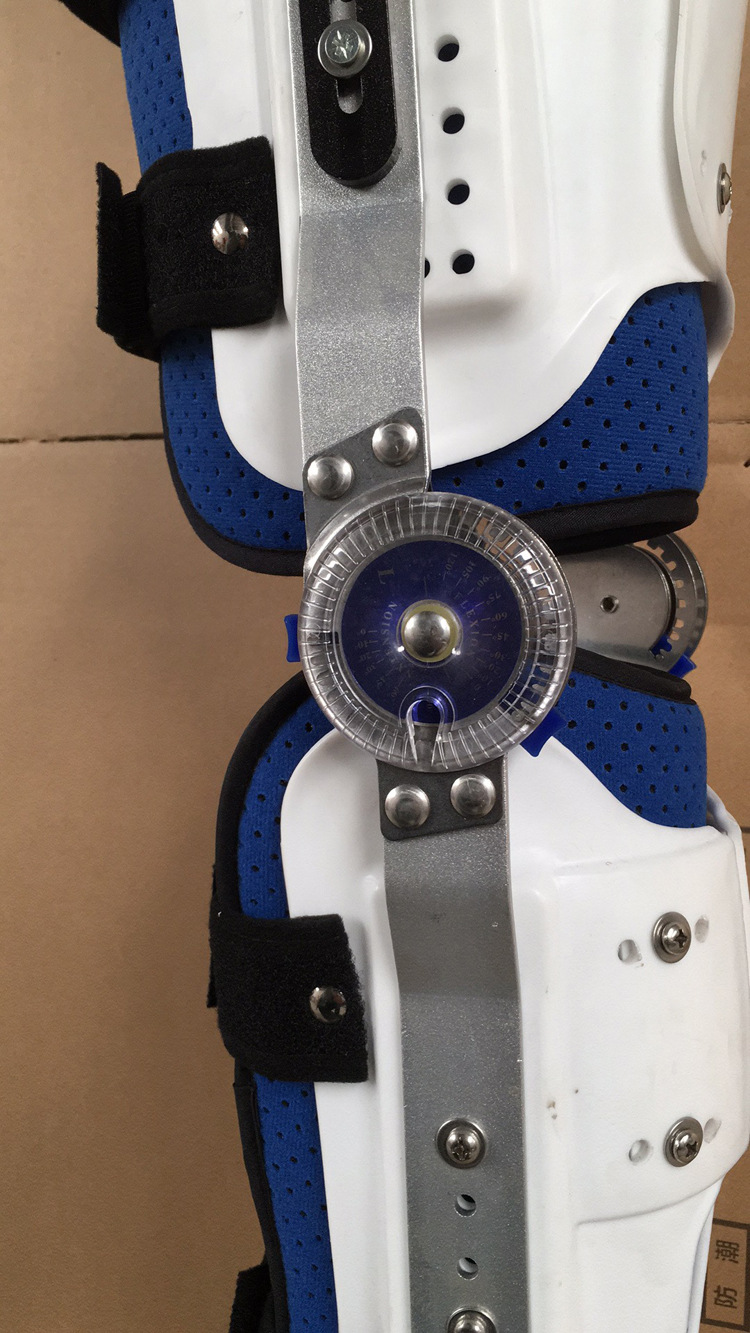 新型髋部膝关节踝足矫形支具一体固定卡盘调节髋膝足大腿固定支具