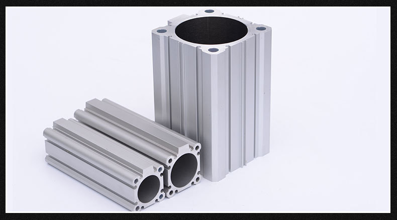 厂家供应精密气动元件铝合金气缸管 米字型系列气缸管定做