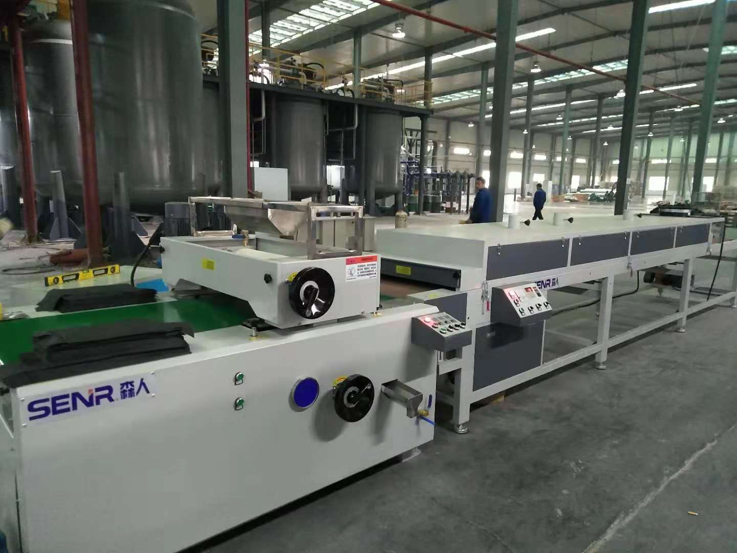 厂家直销滚漆机 汽车阻尼板专用涂胶生产线 森人机械涂装设备