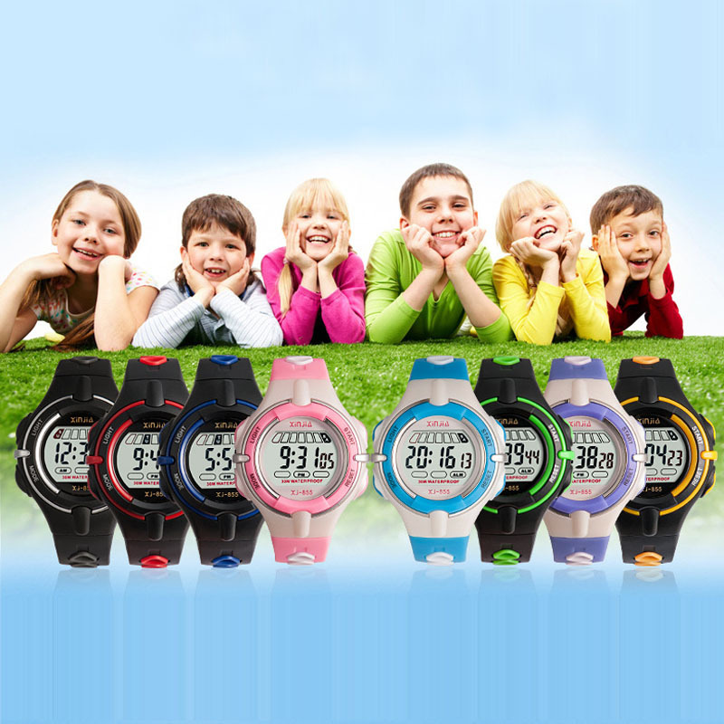 Cross-Border Hot Selling Watch Boys and Girls Electronic Watch Life Student Digital Sports Watch Luminous Wholesale