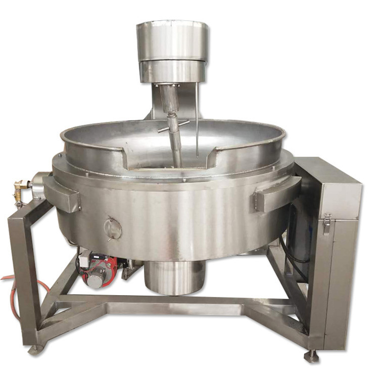 卖家包邮 厂家 全自动行星炒锅燃气式多爪搅拌炒锅粽子馅料搅拌夹层