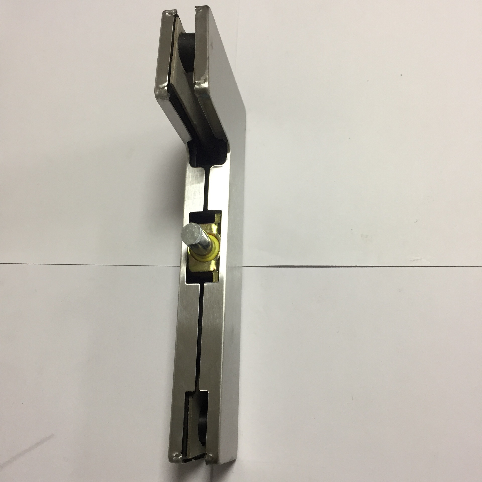 地弹簧门夹厂家直供 玻璃门夹曲夹 无框玻璃门夹-阿里巴巴