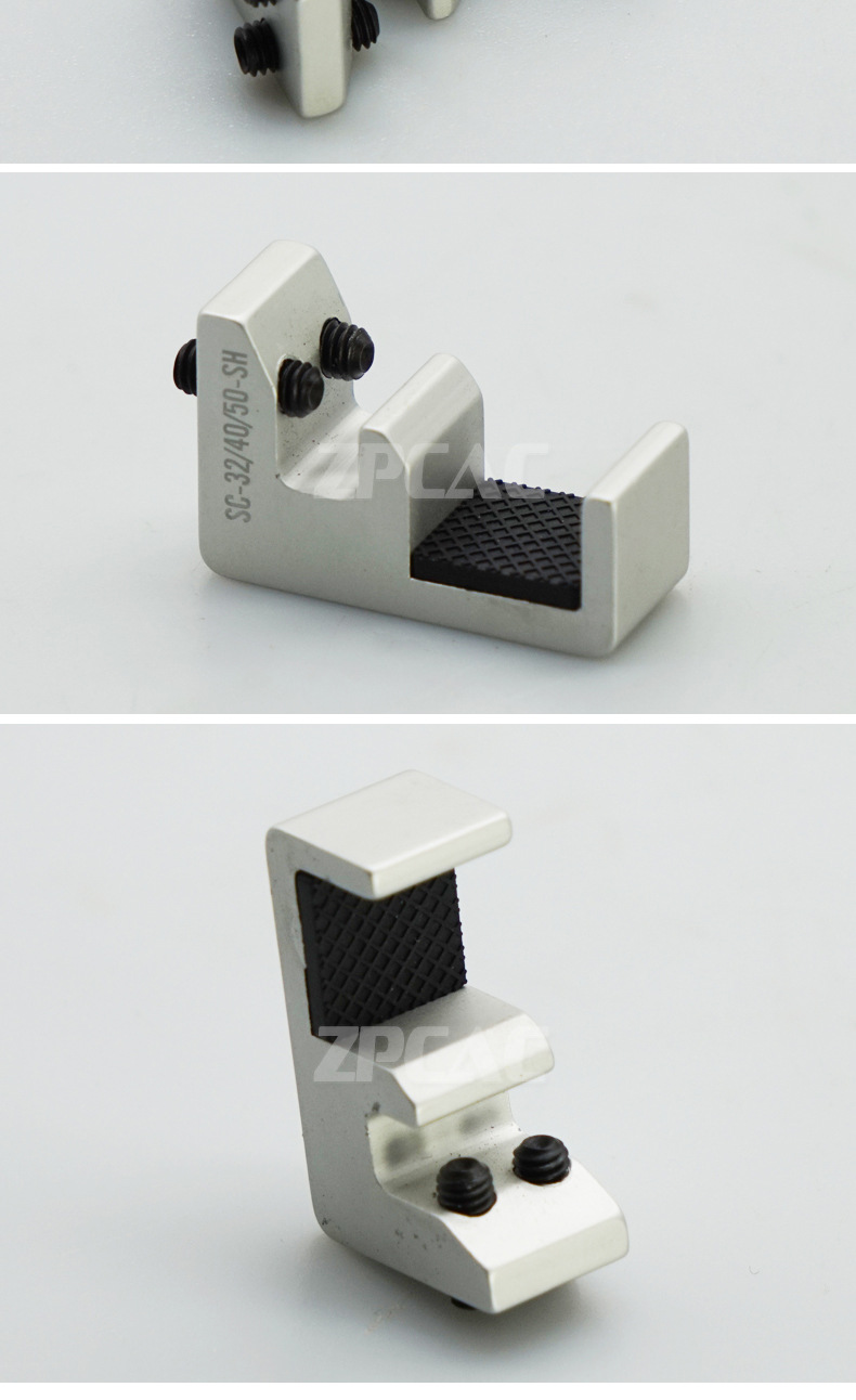 sc气缸磁性开关固定支架cs1-f-u安装铝支架sc标准气缸32-160缸径