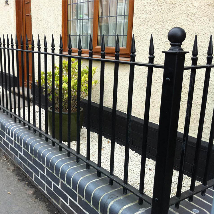 专业设计 豪华别墅铁艺围栏 艺术庭院铁艺护栏 阳台铁艺栏杆围墙