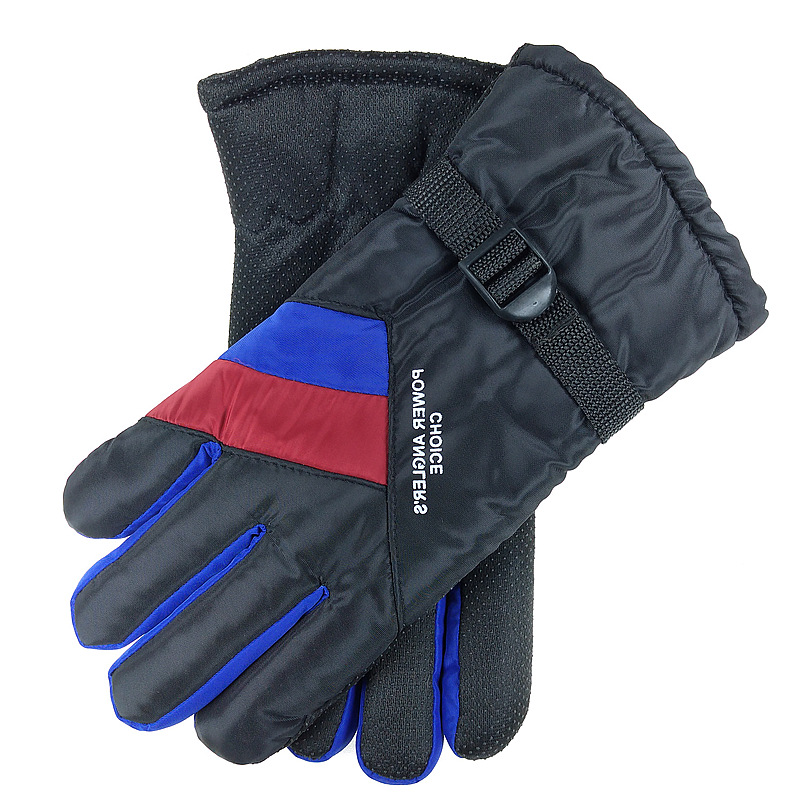 男女款秋冬季大棉手套加大加厚防寒防风保暖自行车户外骑行手套