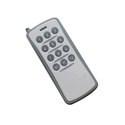 厂家直销 大功率远距离千米12键15键16键无线遥控器远距离遥控