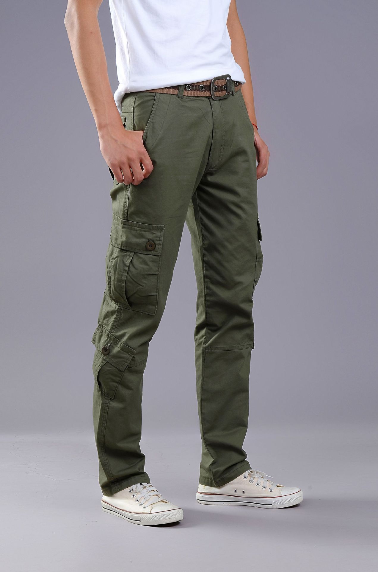 新款休闲欧美军裤男工装裤迷彩裤男长裤多口袋户外战术特种兵军装